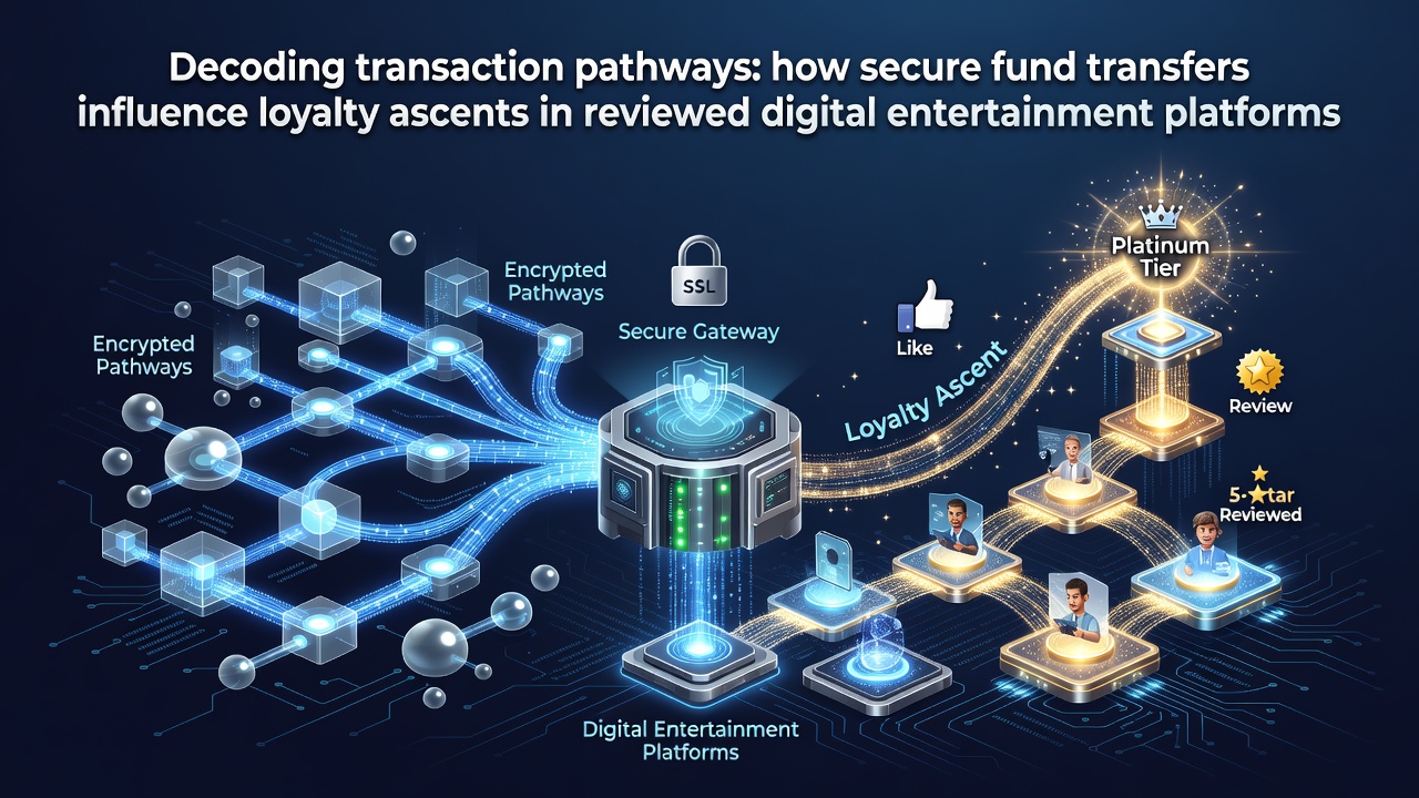Secure digital transaction pathways illustrated through encrypted payment flows on entertainment platforms
